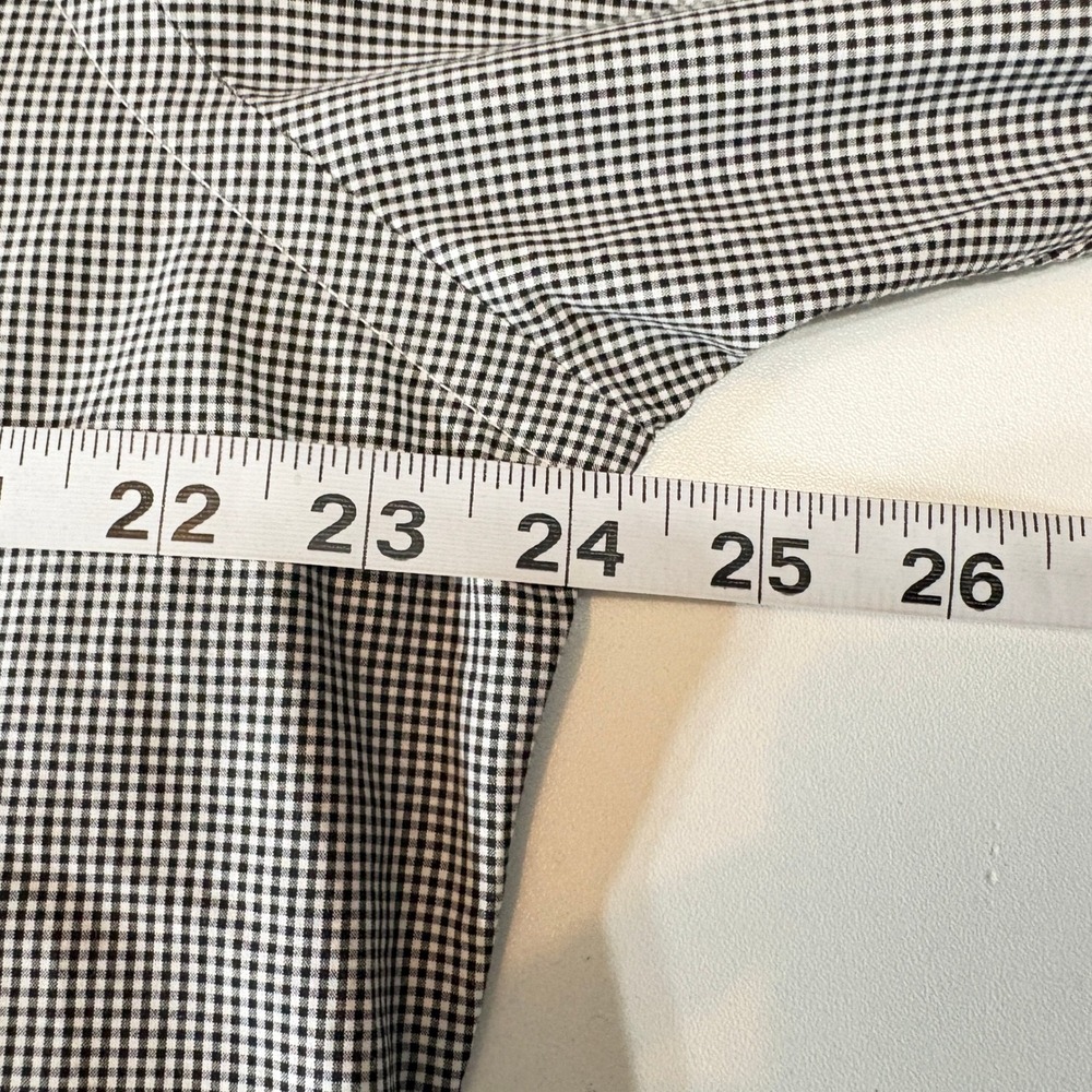 Polo Ralph Lauren Mens Classic Fit Gingham Button Down Shirt Black White Large - Picture 6 of 8